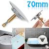 70mm Drain Stop Home Kitchen Bathroom Sink Bath Tub Floor Water Stopper Plug