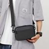 High-End Men's Leather Crossbody Bag: Trendy Backpack, Casual Shoulder Bag, Small Square Bag, Camera Bag