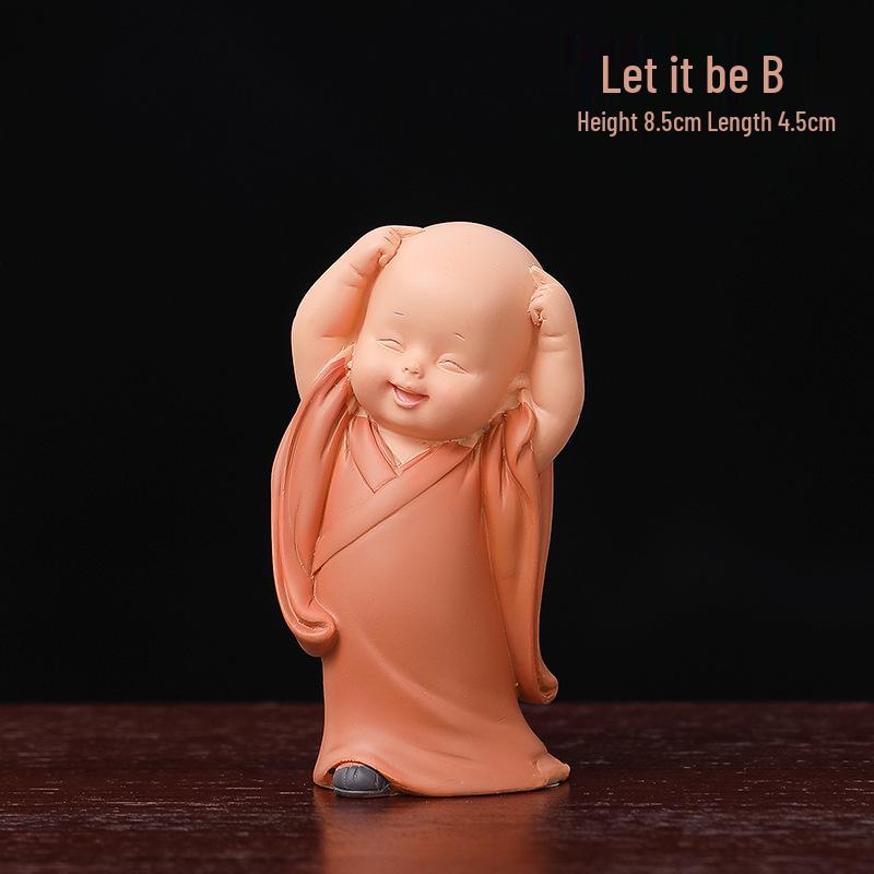 Дзен Хуэйнэн Маленький монах Настольное украшение для домашнего декора