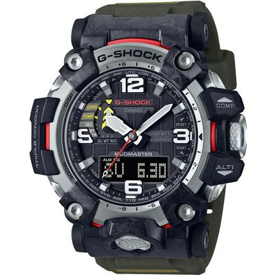 G-SHOCK GWG-2000-1A3JF [CARBON MUDMASTER Radio Wave Solar Triple Sensor] Круглые часы черного цвета