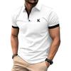 Men's Polo Shirt Lightweight Simple Short Sleeve Casual T-Shirt Print Daily Sports All-Match Men Clothing