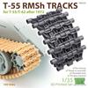 T-Rex Studio 1/35 Scale Workable Tracks for T-55/62/T-55RMSh (1972 and Later Models) Plastic Model Parts TR85039