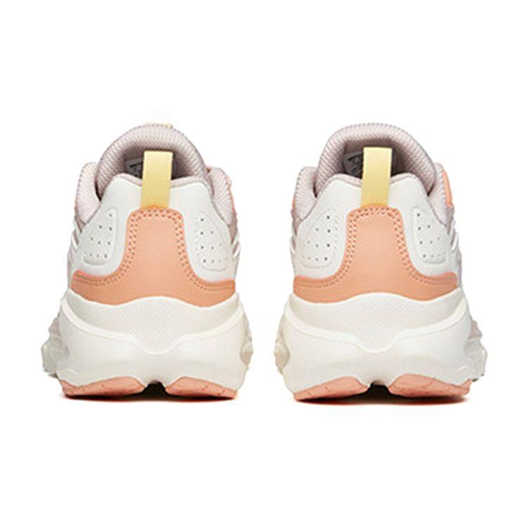 Anta Дышащие легкие кроссовки с низким верхом женские кроссовки серые белые розовые 122115590-2