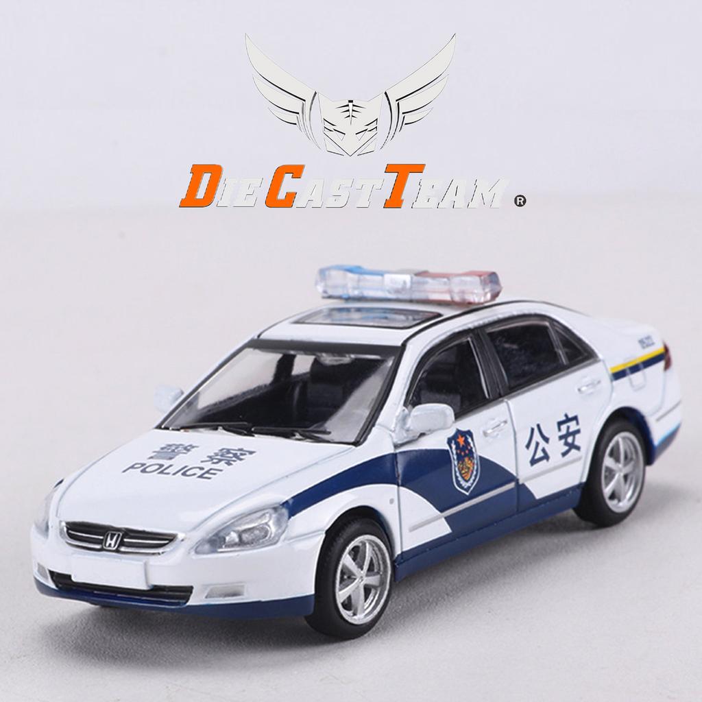 AAALZ1 DCT 1/64 Honda 7th Generation Accord Car Alloy Motor Vehicle Diecast Metal Model Kids Xmas Gift Toys for Boys