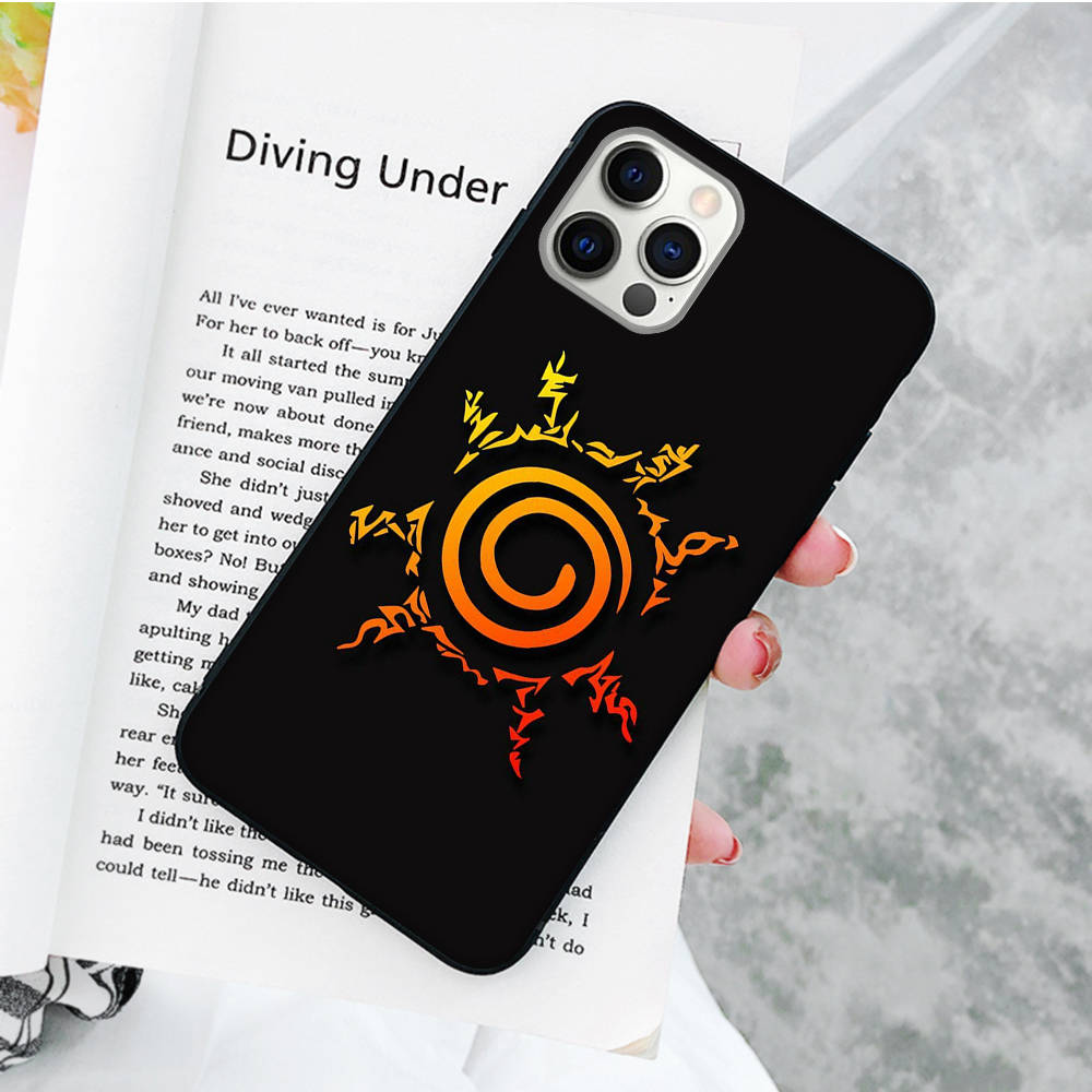 Чехол JW58 Naruto Black Sofe для Xiaomi Poco X6 X4 M5 M6 F5 F6 C65 C55 C50 C51 C40 Pro Redmi 14C A3X 13C 12C 11T 10A 9C Note 7 6 8A Plus