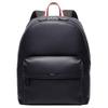 Bally Code Palladium Metal Accessories Zipper Closure Grain Leather Backpack Men backpack Navy-Blue 6308375