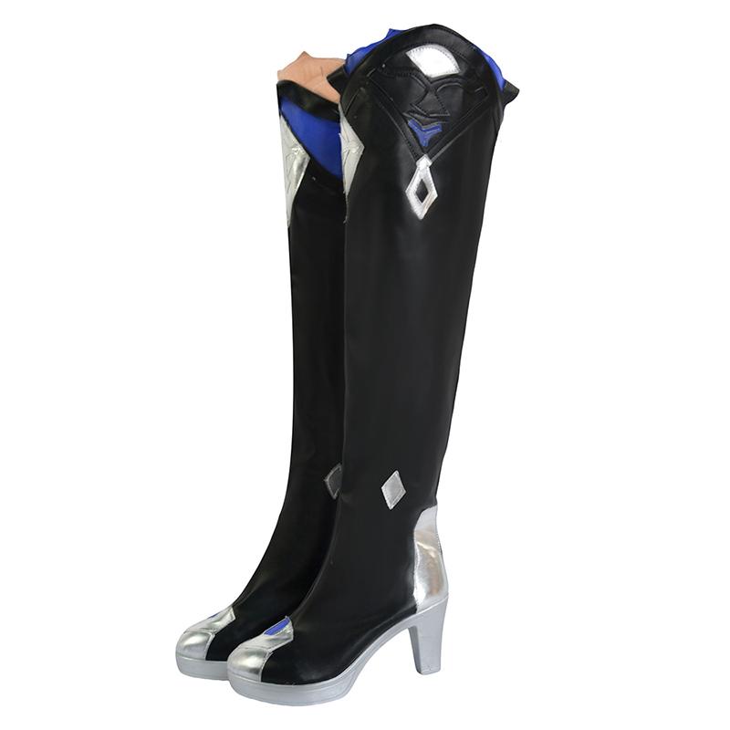 Eula Cosplay Genshin Cosplay Costume Lawrence Euruaroorensu Cosplay Wig Shoes For Women Game Party Role Play Outfit