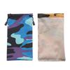 5Pcs Random Color New Waterproof  Eyeglass Container Eyewear Bag Glasses Cloth Bags Reading Glasses Cases