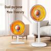 Camel Little Sun Electric Heater - Energy-saving Vertical/Table Fan with Large Heating Capacity