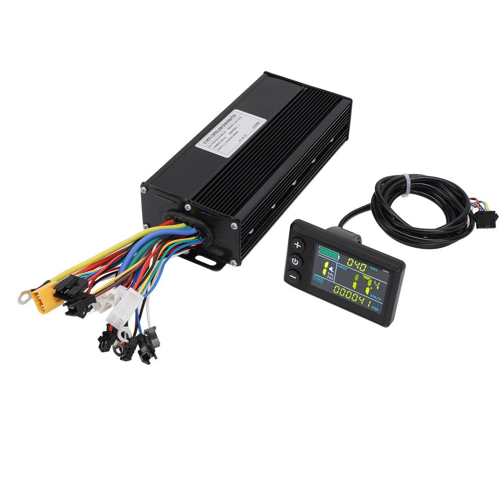 Контроллер бесщеточного электродвигателя для велосипеда, профессиональный S866, цветной дисплей, 40 А, тройной режим