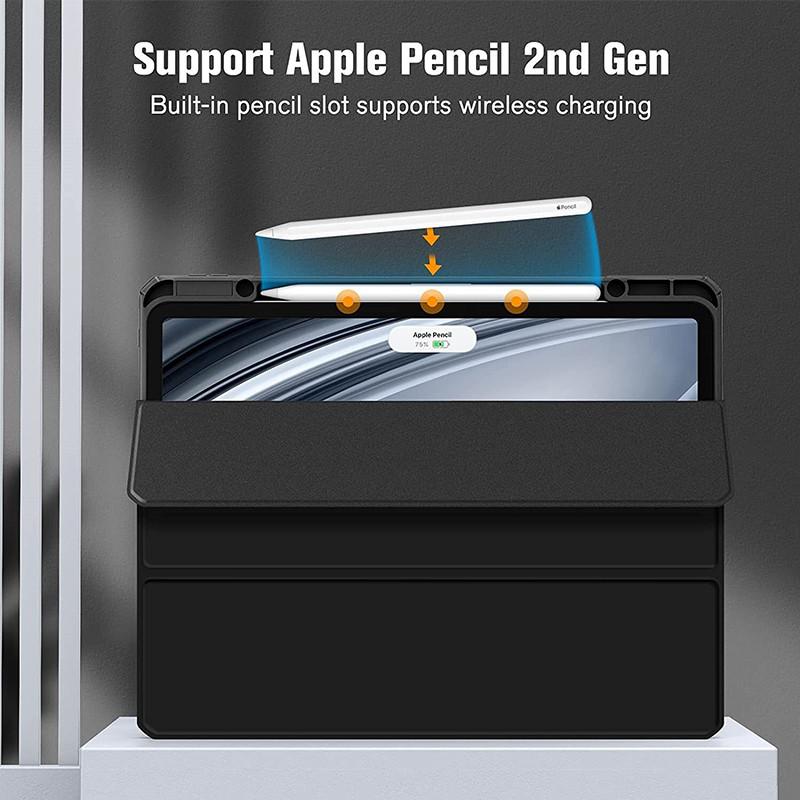 Чехол для iPad Pro 11 12.9 2022 2021 2020 Чехол-планшет для iPad Pro 11 Air 4 5 10.9 10 10-го Поколения Mini 6 Чехлы с держателем для карандаша