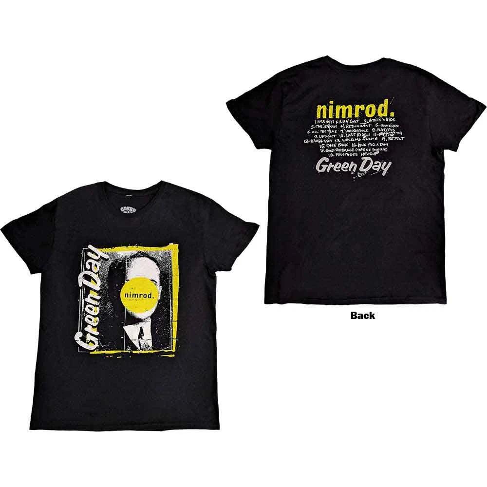 Green Day Nimrod Official Tracklist Mens Unisex T-Shirt