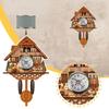 Retro Cuckoo Wall Clocks Cuckoo Pendulum Bird Decorative Hanging Time Alarm Clock Living Room Home Decora Horloge Murale
