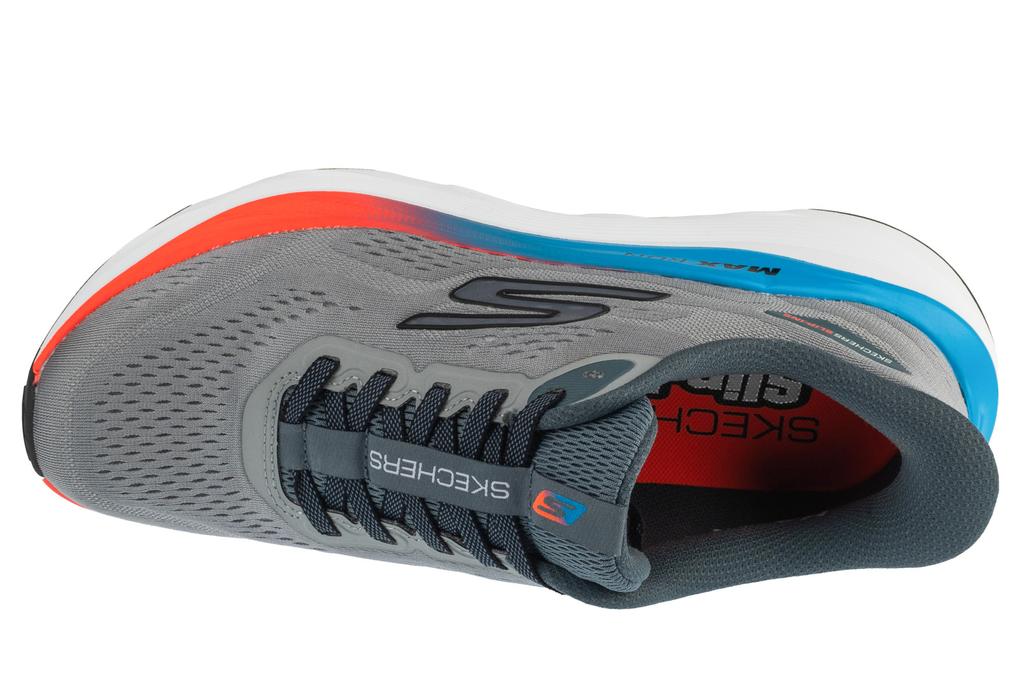 Skechers Slip-Ins: Max Run, Mens grey Running shoes