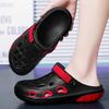 Baotou Slippers Men Wear Beach Hole Shoes Large Size Simple Fashion Casual Cool Slippers