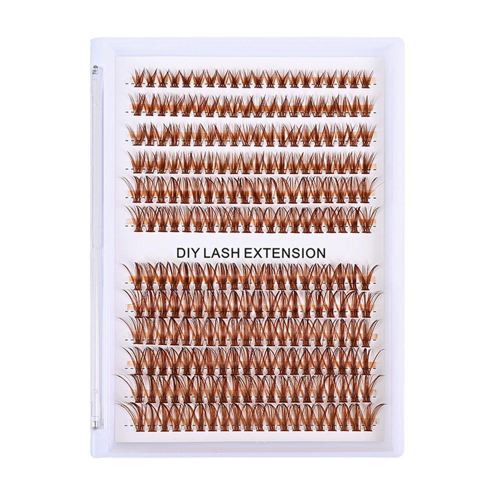 Soft Fluffy Segmented Eyelashes Single Cluster DIY Grafting Eyelashes Women's Beauty