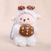 Penguin Sheep Design Plush Doll Keychain Pendant Soft Portable Mini Doll Hanging Ornament Bag