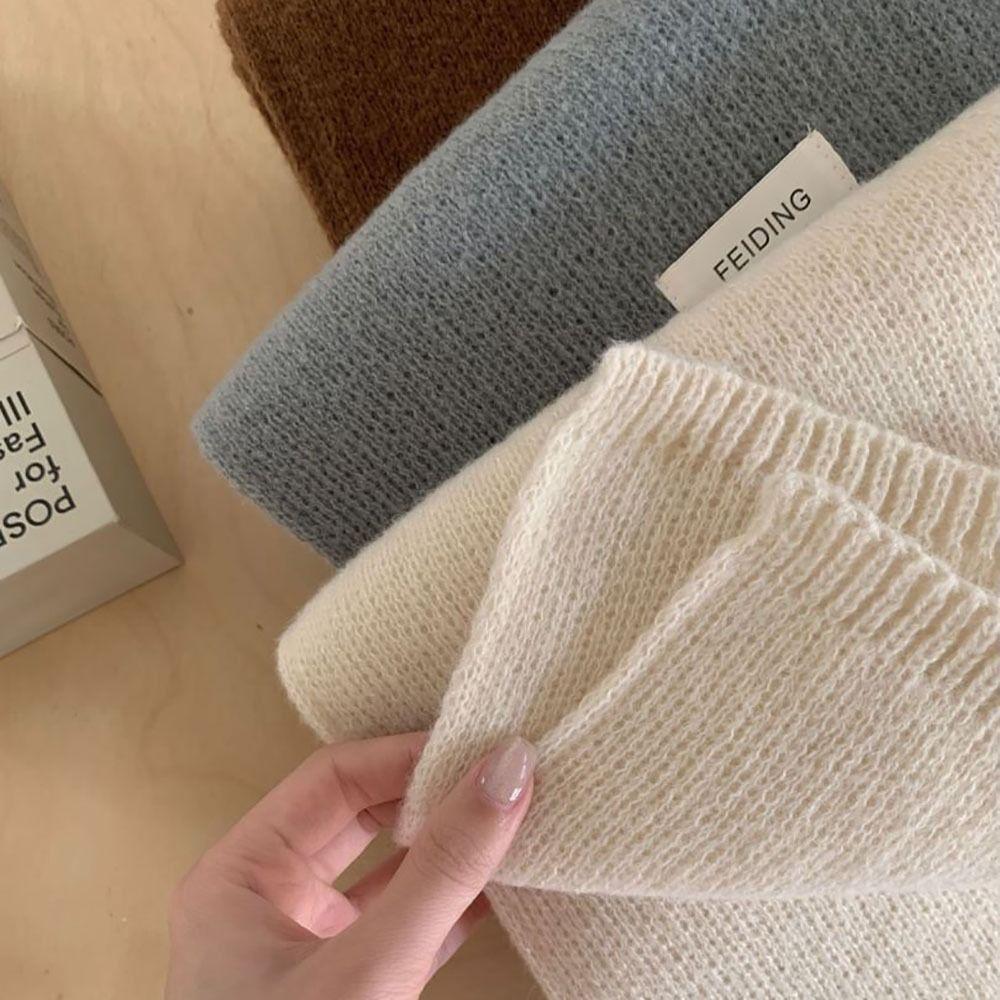 Woolen Cross Scarf Thicken Neckerchief Neckerchief Wrap Neck Warmer Women