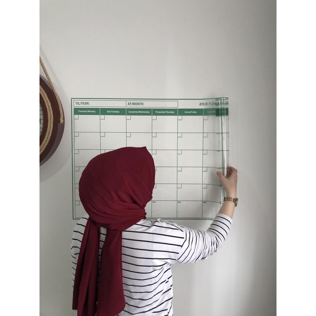 Ежемесячный планировщик Планировщик Smart Paper Blackboard Blackboard Pen Planner Ежемесячный планировщик