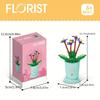 Succulent Plant Building Blocks Potted Bouquet Education DIY Production Assembly Toys