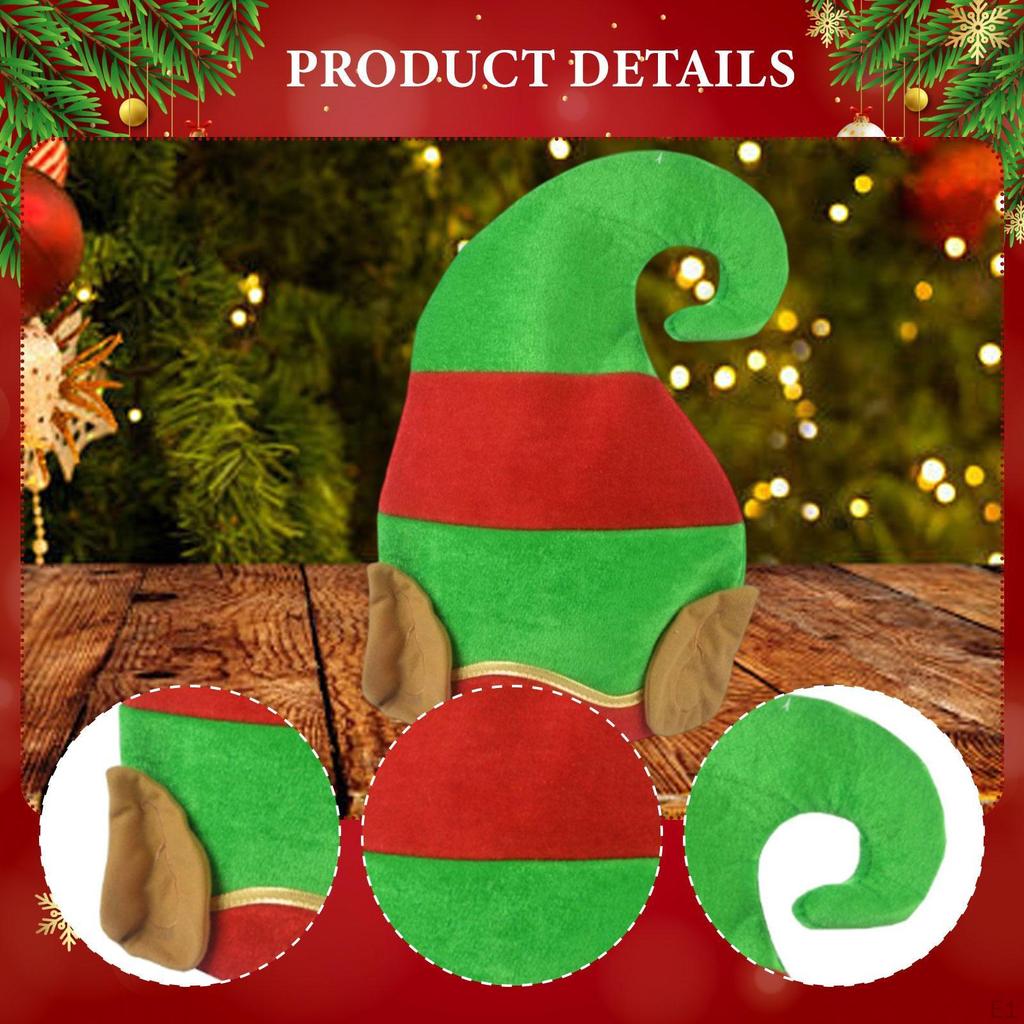 Рождественская шляпа Декор Головной убор для рождественской вечеринки Реквизит для сцены Ночной клуб