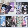 IK26 Чехол для телефона Emilia Ram Rem для OPPO A40 A60 A80 A15 A16 A16K A12 A17 A17K A54 A54S A53 A53S A55 A56 A57 A98 F23