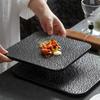 8/10 Inch Stone Pattern Flat Plate Creative Nordic Ceramic Dinner Plate Classic Matte Sushi Dessert Tableware Western Restaurant