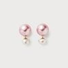PEARLSONATE Ashore Earrings, Light Pink