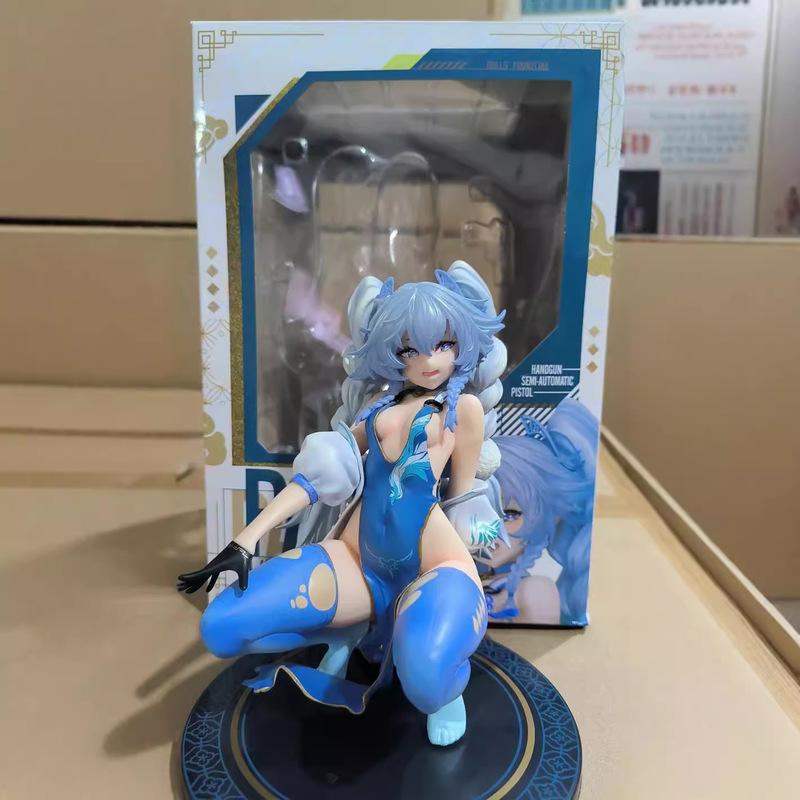 Фигурка аниме Phat Girls Frontline PA-15, приседающая, в коробке, ПВХ, коллекционная модель, настольное украшение для взрослых коллекционеров аниме