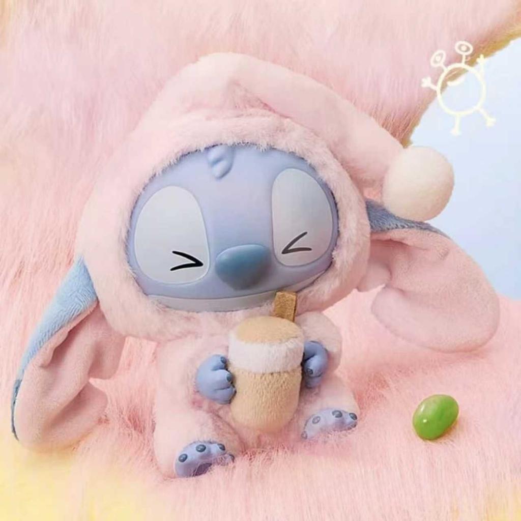 Disney 1 шт. Плюшевая игрушка Стич из слепой коробки Эмалированная кукла Брелок для рюкзака Детская фигурка Украшение