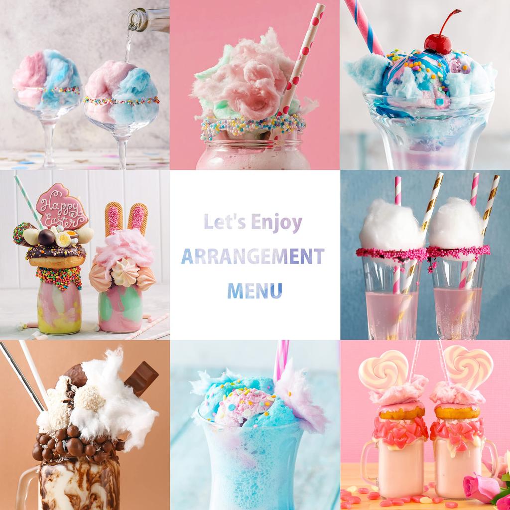 Applife Rainbow Cotton Candy Factory Устройство для изготовления сахарной ваты Устройство для изготовления сахарной ваты Может быть изготовлено из имеющихся в продаже леденцов и конфет Большого размера с