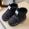 Зимние детские водонепроницаемые зимние ботинки для мальчиков и девочек, нескользящие детские плюшевые теплые ботинки, обувь из хлопка для младенцев