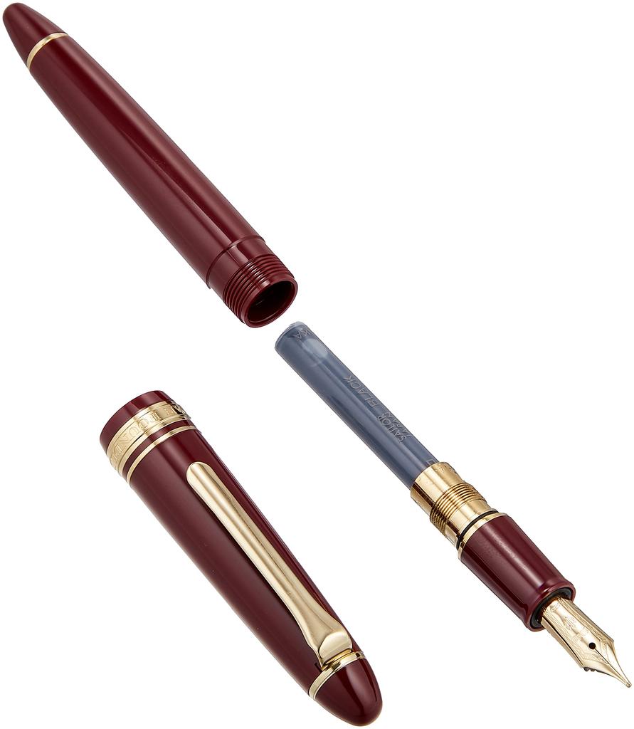 Sailor fountain pen Profit Casual Gold Trim Red Bold 11-0570-630