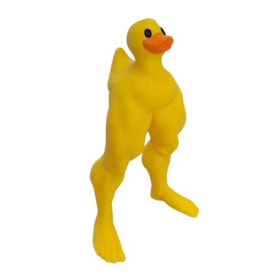 Yousheng Muscle Legs Duck Figure 3D Design Small Medium Large Resin Duck Statue Desk Decoration Photo Rectang