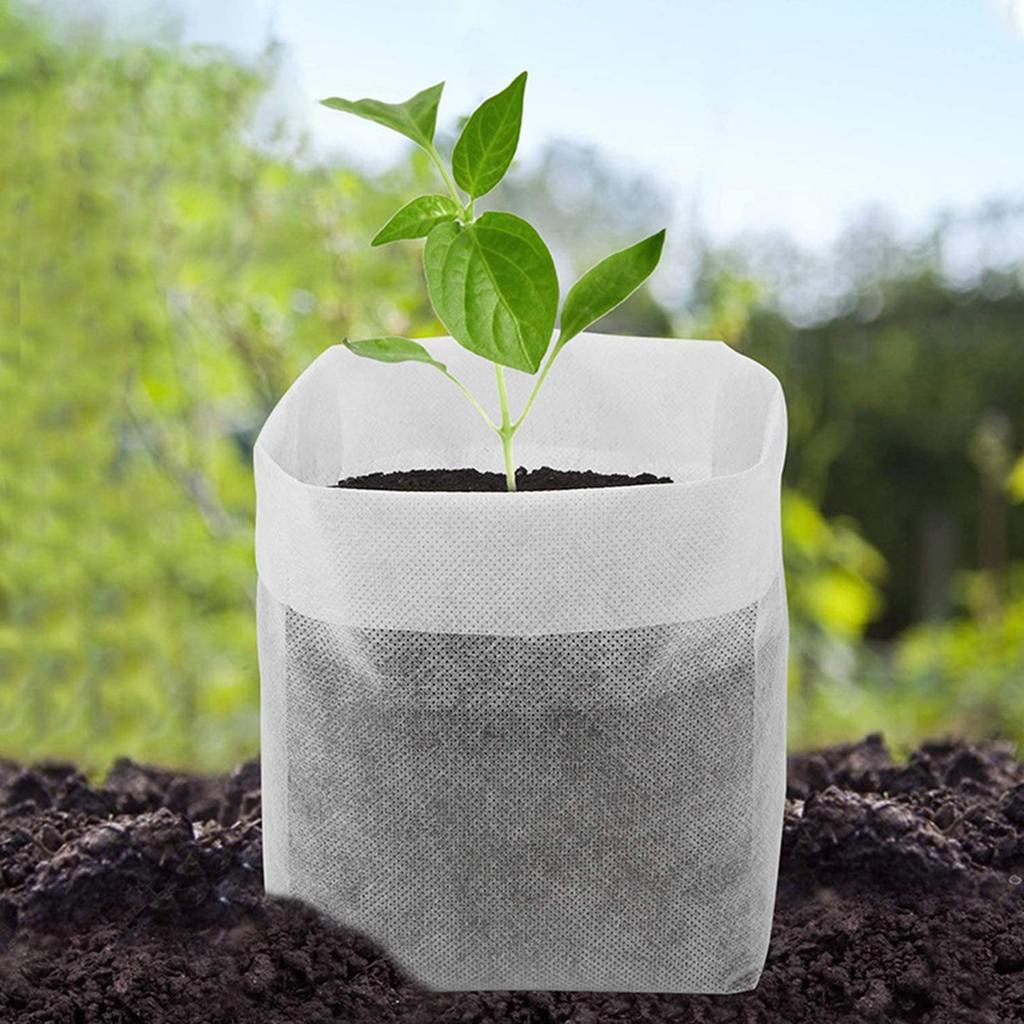 Non Woven Seedling Bag, Beautiful Planting Bag, Seedling Cup, Thickened Container, Pot, Horticultural Planting Bag