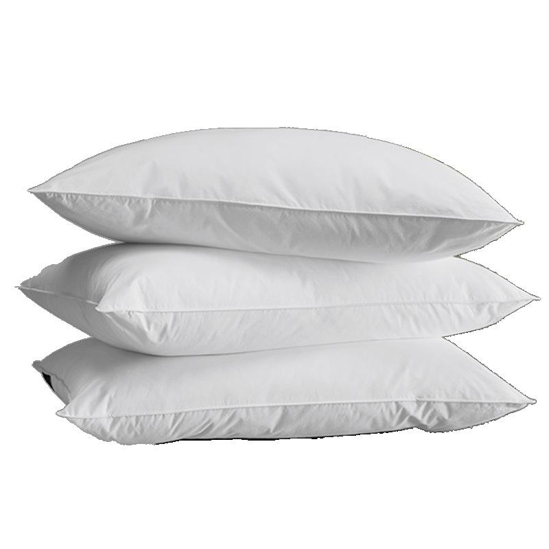 High-Elastic Hotel Pillow with Cervical Support and Down-Like Fiber Filling