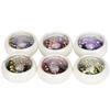 6 Boxes Round Sequins Plastic Colorful Glitter Decorative Crumbs DIY Adornment Supplies