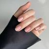 Full Cover French Fake Nails Square Head Nail Tips Fashion False Nail Women