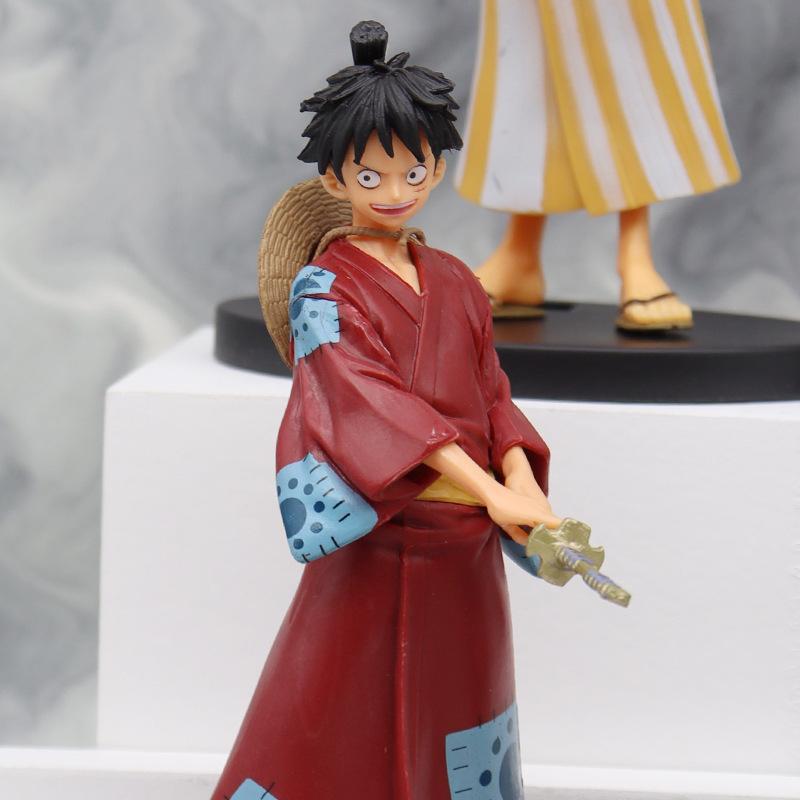 18СМ Фигурка Аниме One Piece Манки Д. Луффи Зоро Чоппер Нами Фигурки Действия ПВХ Коллекционная Модель Куклы Подарки на День Рождения Для Детей