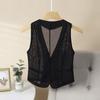 2025 Women's V-Neck Mesh Slimming Summer Vest