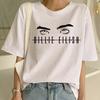 Streetwear Hip Hop Billie Eilish T-Shirt Harajuku Casual O Neck Short Sleeves Men Women T Sublimation T-Shirt
