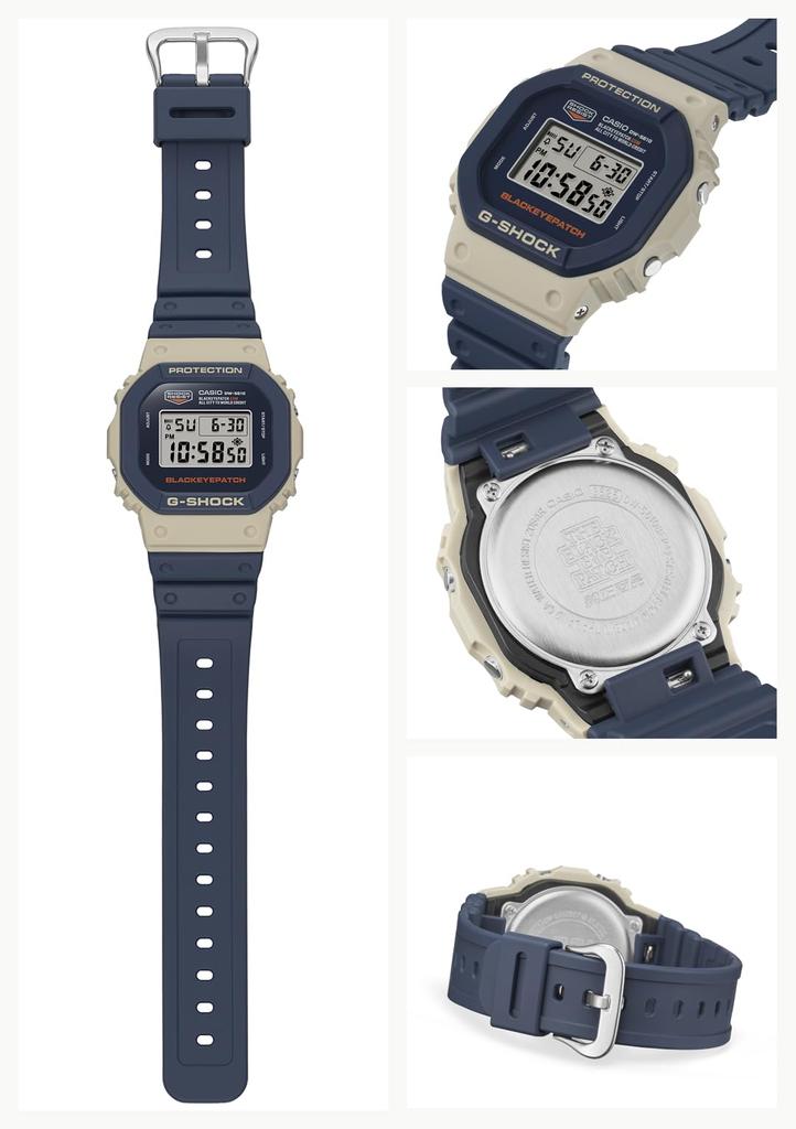 Часы BlackEyePatch Collaboration Model Navy [Casio] G-Shock [] DW-5610BEP-2JR Мужские