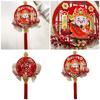 Chinese New Years Decoration Chinese Knotting Cord Chinese Fu Character 3D Dargon Flower Charm Tassels Hanging Ornaments