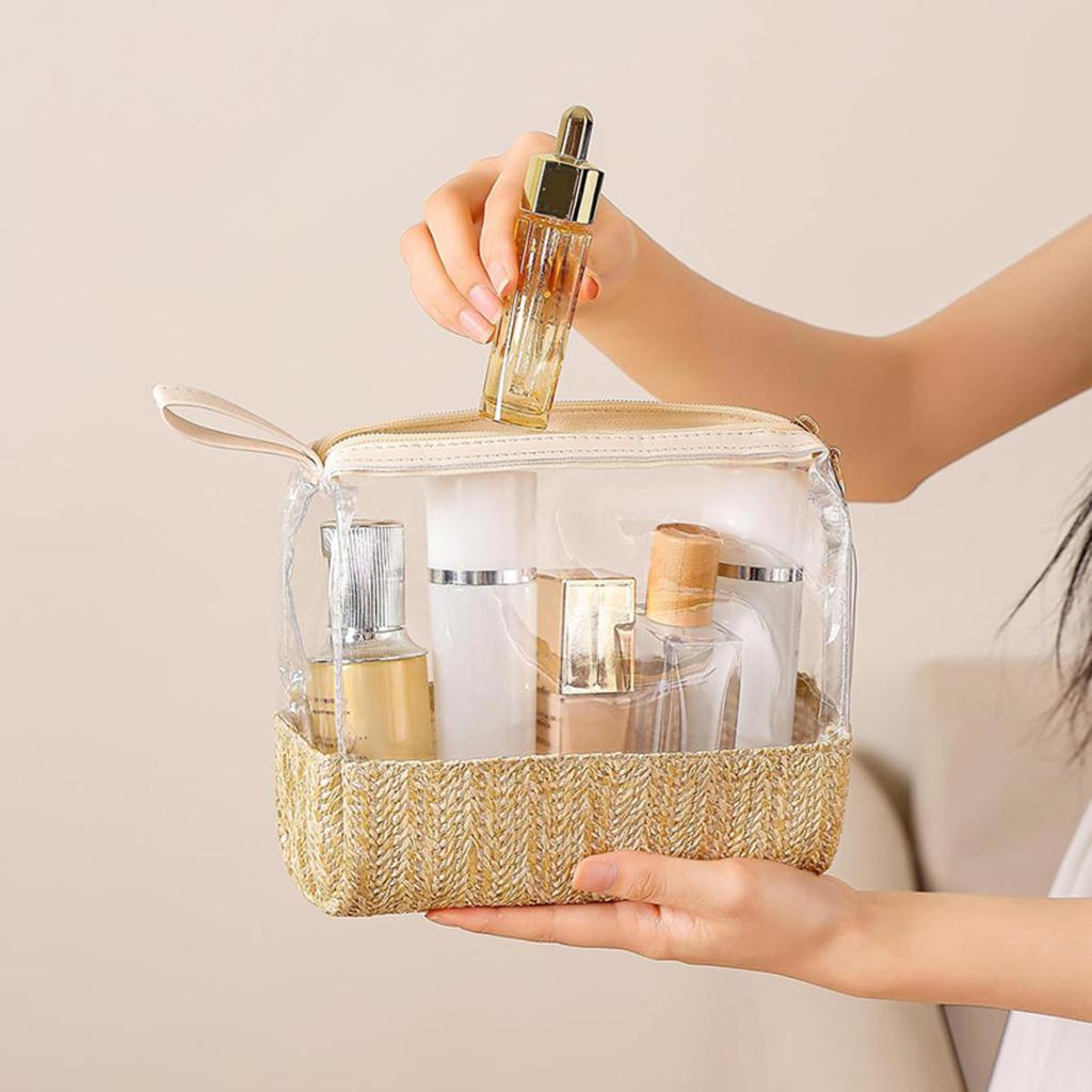 Портативная косметичка Женский кейс для макияжа Органайзер для помад Прозрачный мешочек Дорожная косметичка Кейс для красоты