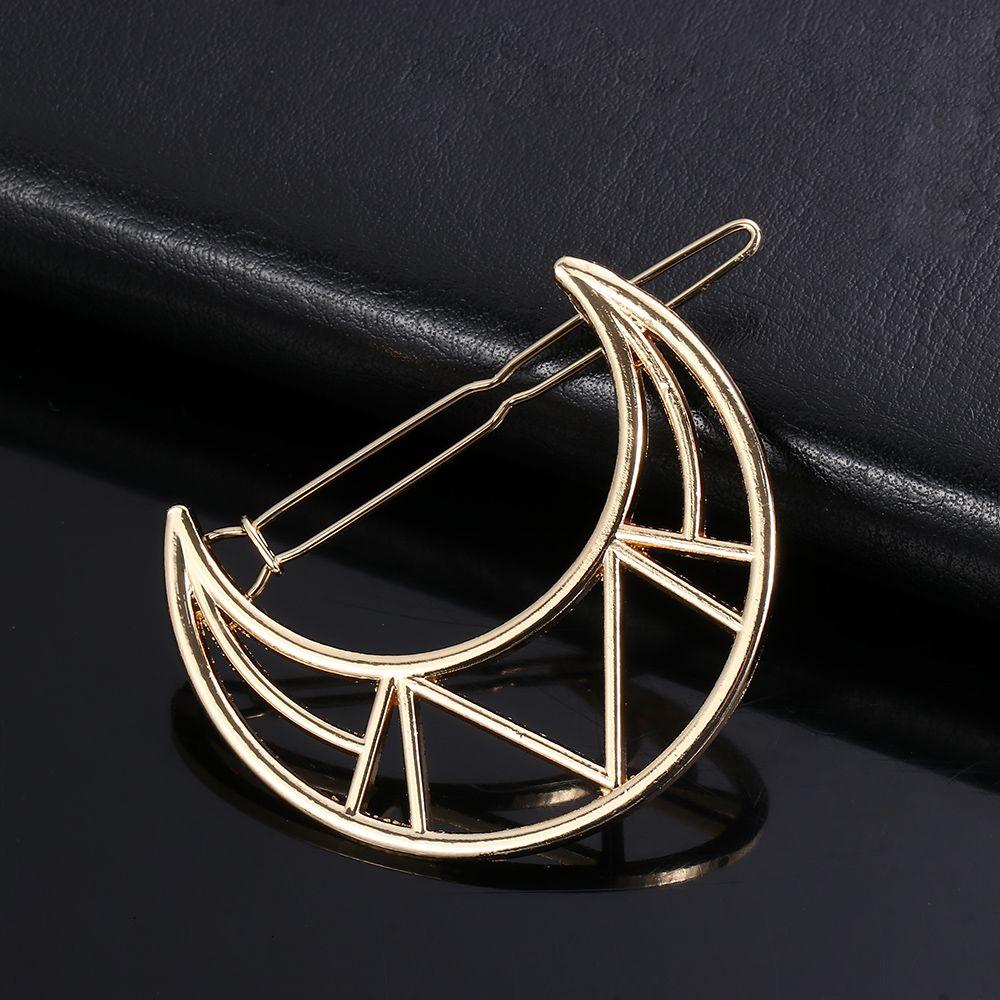 Gift Hair Accessories Shiny Hairgrip Snap Barrette Metal Hair Pin Girls Hair Clips