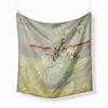 Famous Oil Painting Twill 100% Silk Scarf Fashion Bandana Women Scarf Wraps 53cm Square Scarves Hijab Head Scarf Neckerchief