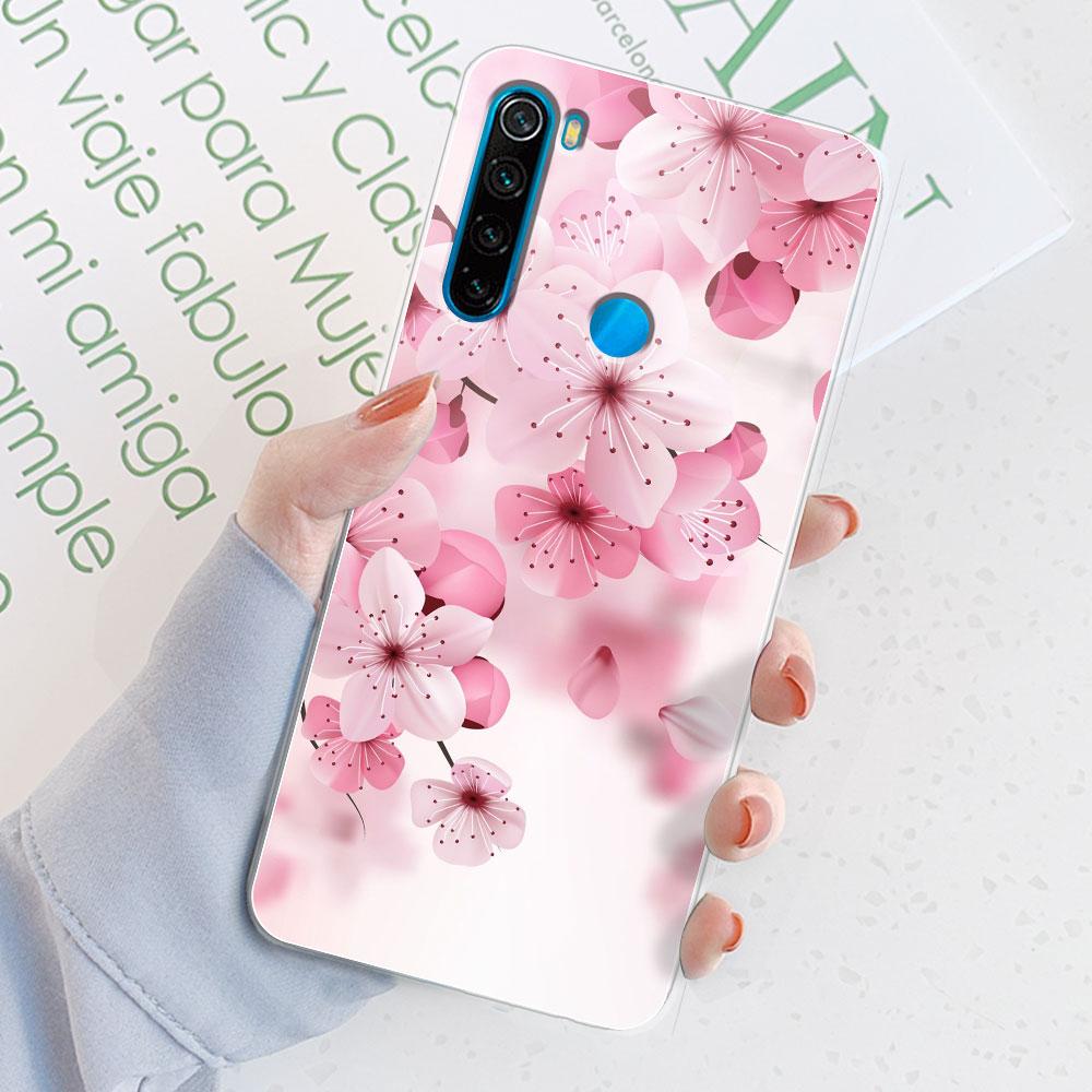 For Xiaomi Redmi Note 8 2021 Case Redmi Note 8T Cute Marble Transparent Cases For Redmi Note 8 Pro Silicone Clear Phone Bumper
