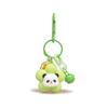 Charming Pvc Flower Panda Keychain With Cute Design Perfect For Keys And Bags