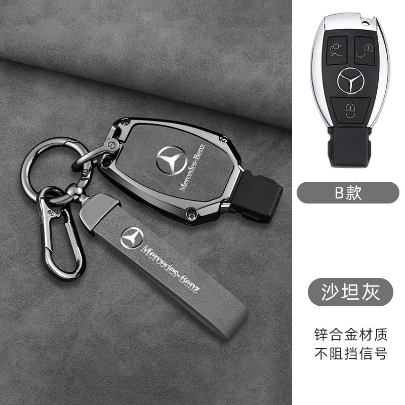 New 2025 Car Smart Key Case Cover Shell Auto Accessories For Mercedes Benz A B C E GL S GLA GLK CLS Class AMG W204 W205 W212 W46
