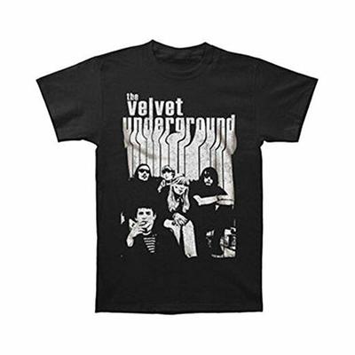 The Velvet Underground Band с черными футболками унисекс с изображением Нико и Энди Уорхола